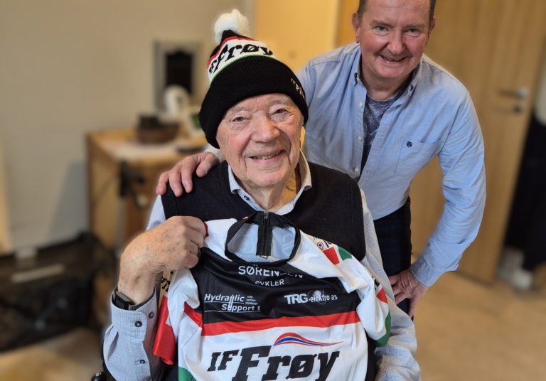 Tidligere formann Leif er like gammel som IF Frøy